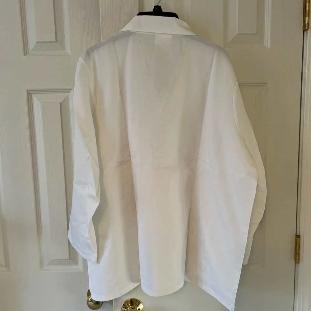 Allheart New White Lab Coat - Picture 3 of 3